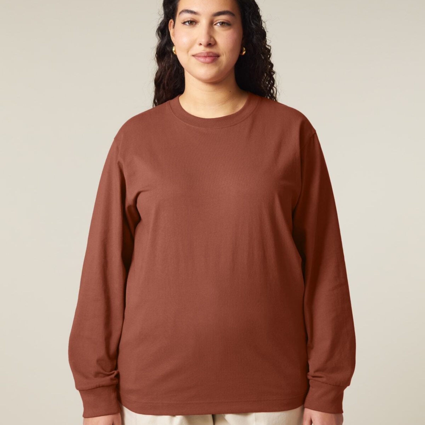 Freestyler Long Sleeve Heritage Brown Studio Front Main 6