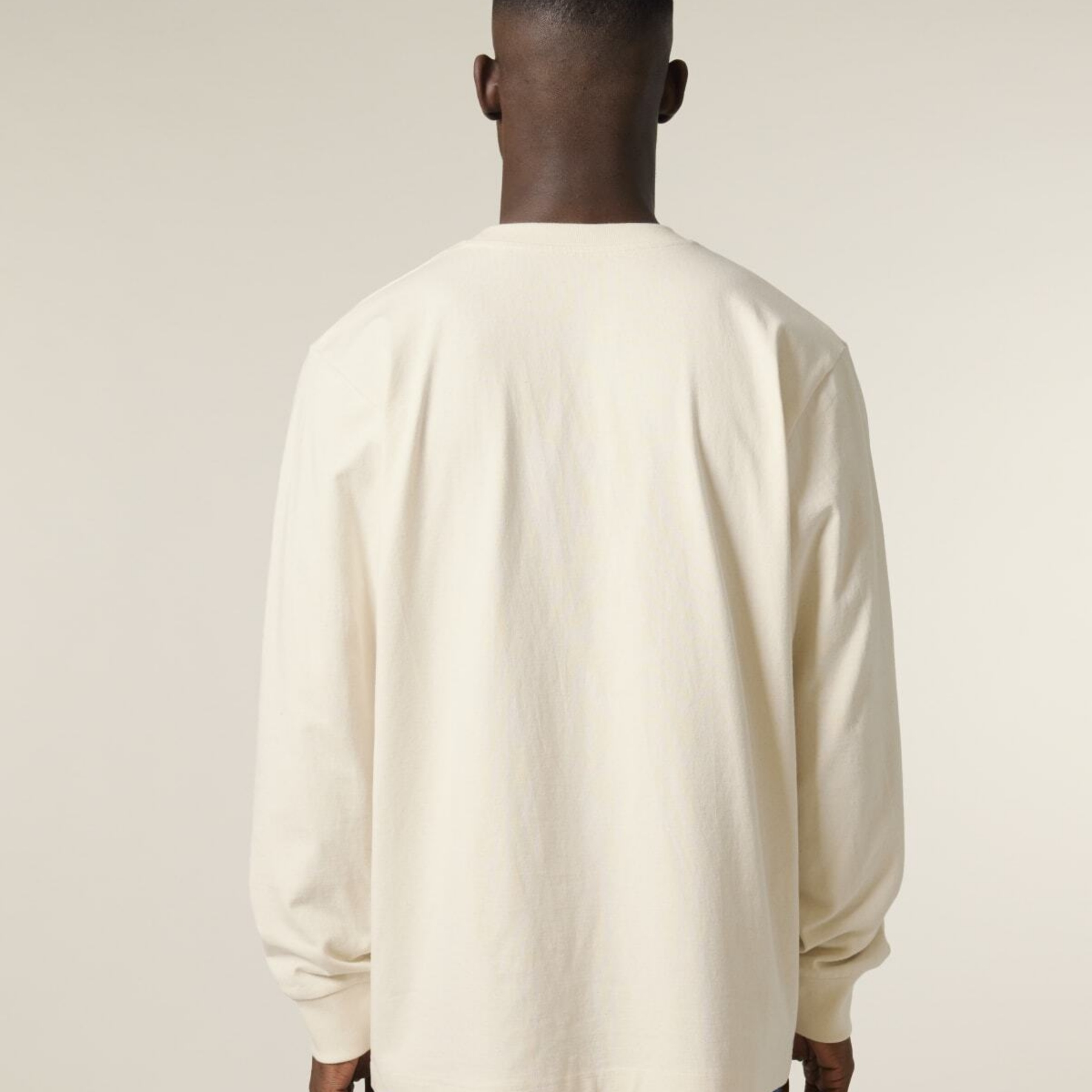 Freestyler Long Sleeve Natural Raw Studio Back Main 0