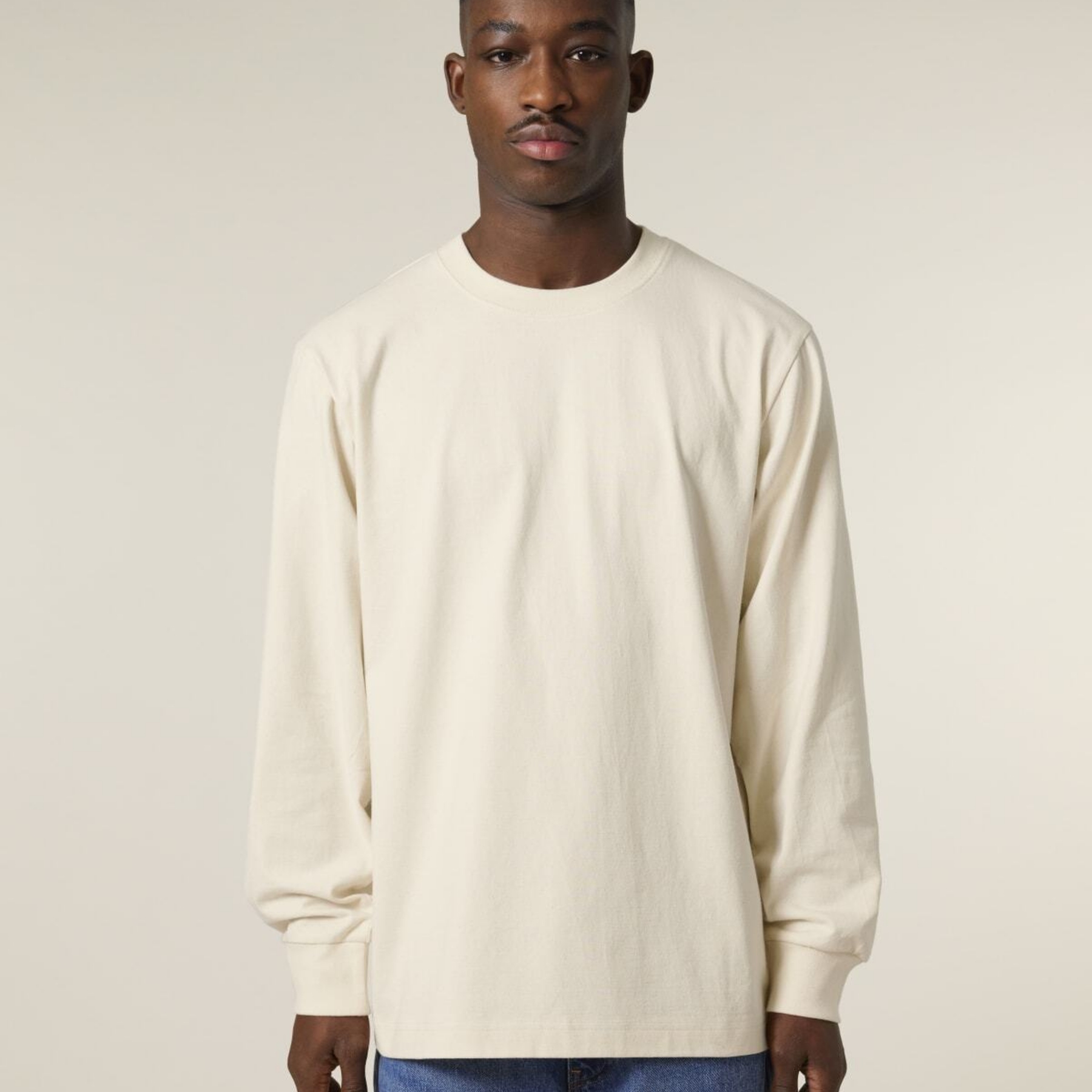 Freestyler Long Sleeve Natural Raw Studio Front Main 1
