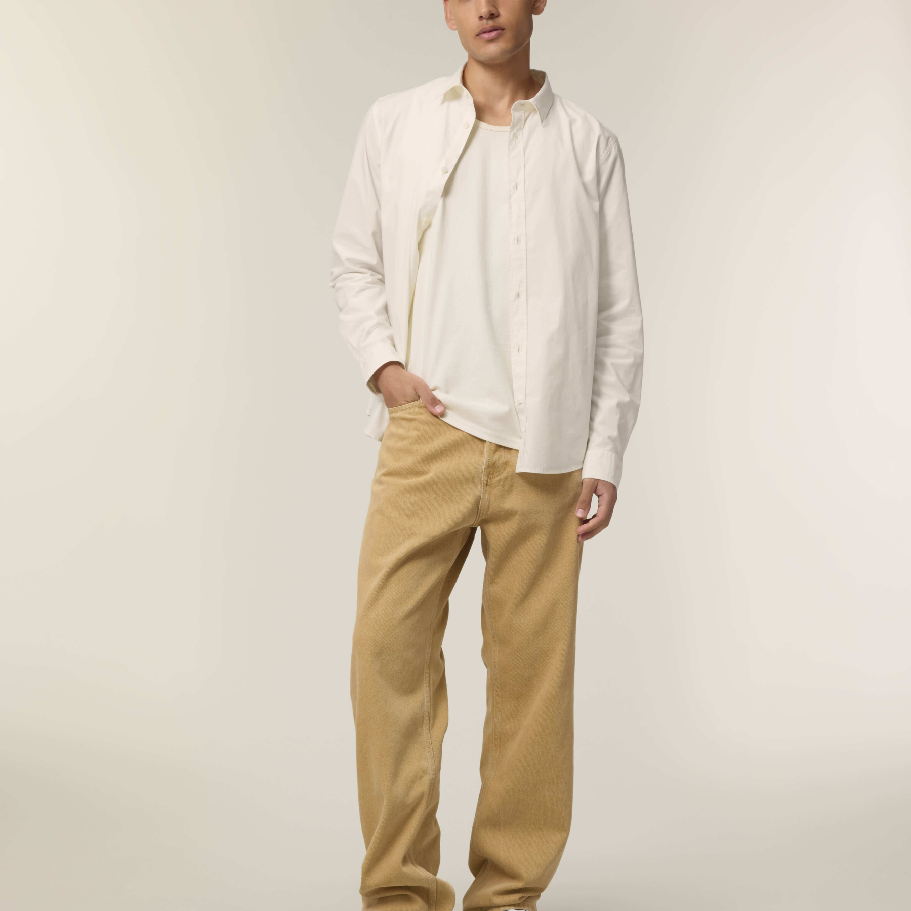 Stanley Styler Shirt Cream Studio Front Main 0