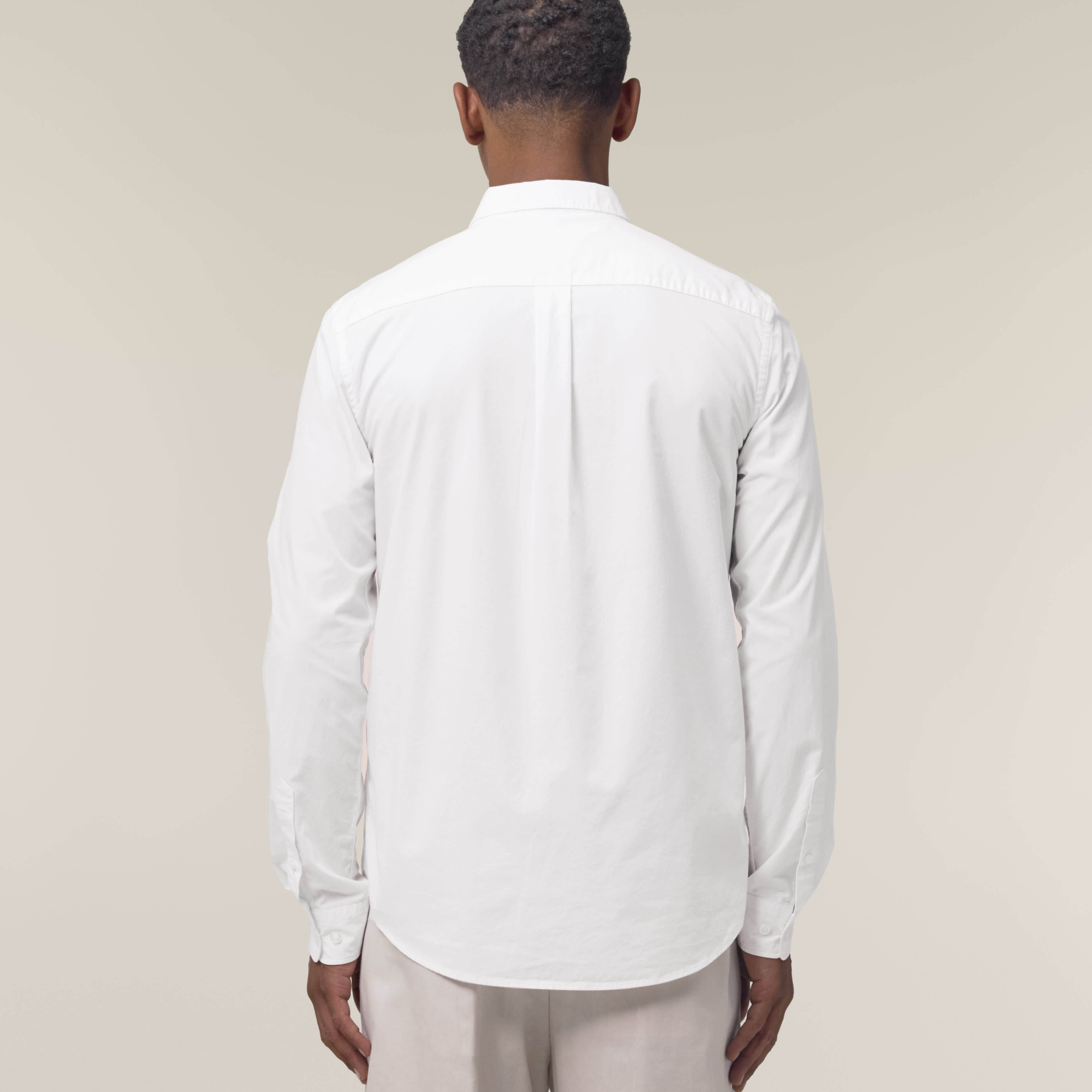 Stanley Styler Shirt White Studio Back Main 0
