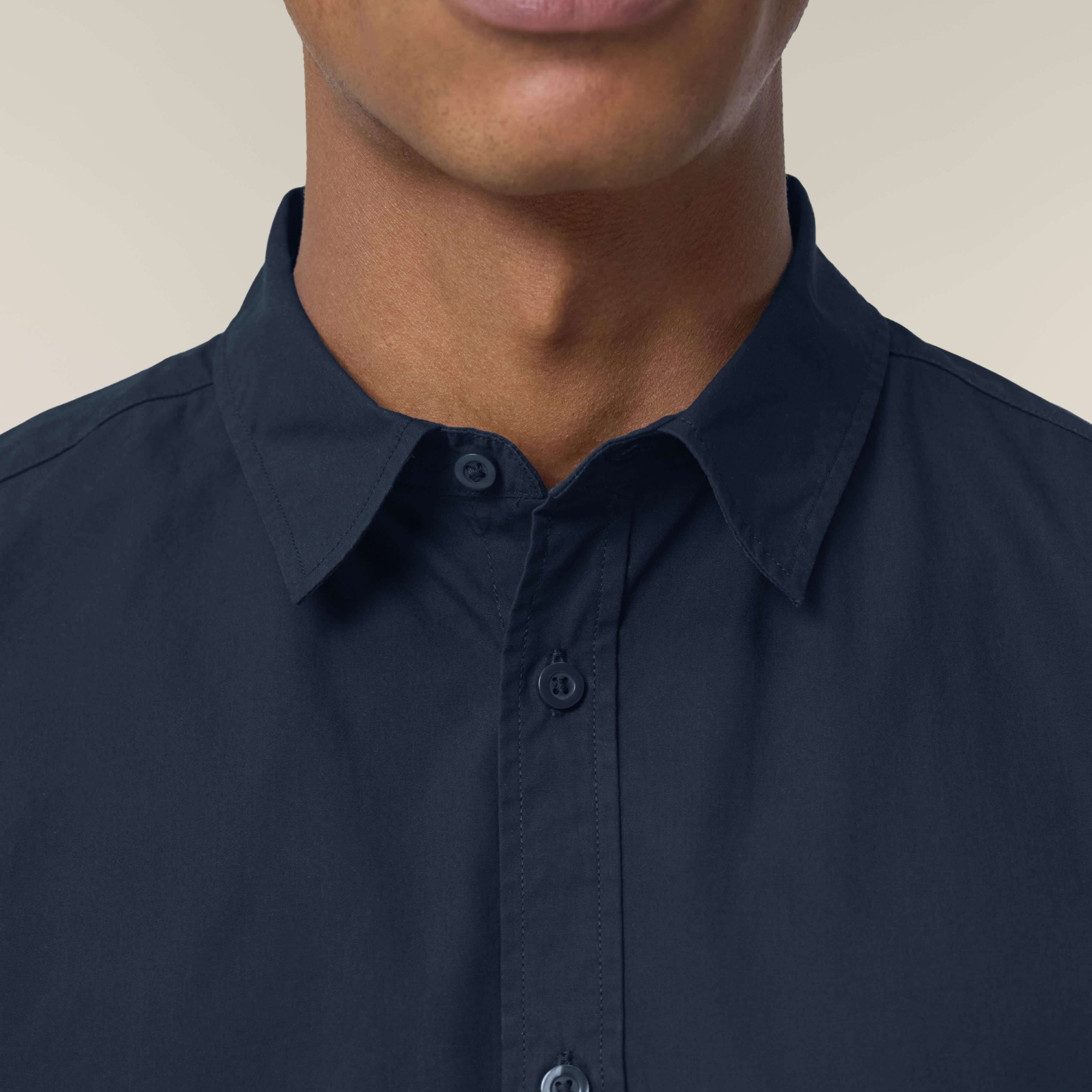 Stanley Styler Shirt French Navy Studio Front Detail 0