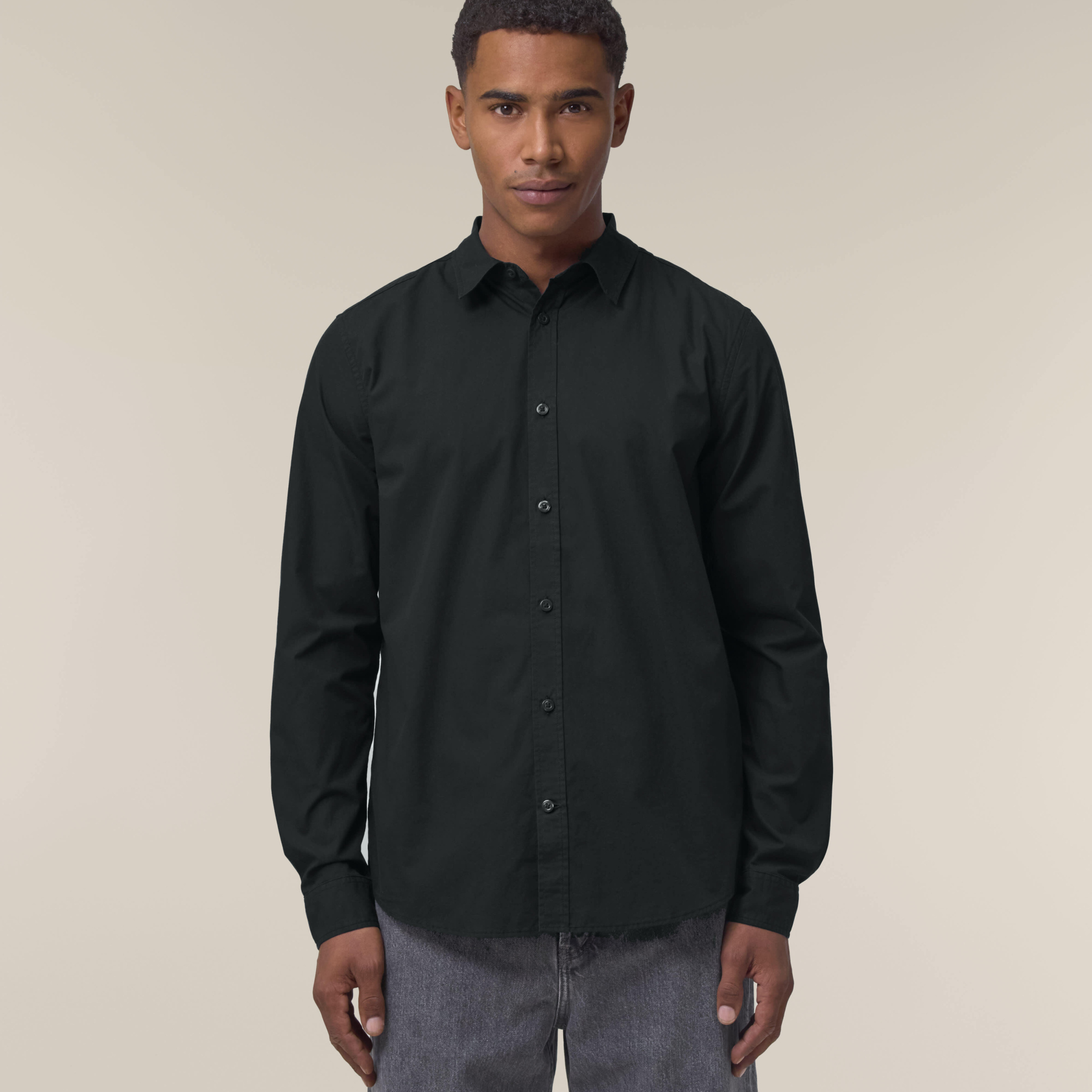 Stanley Styler Shirt Black Studio Front Main 1