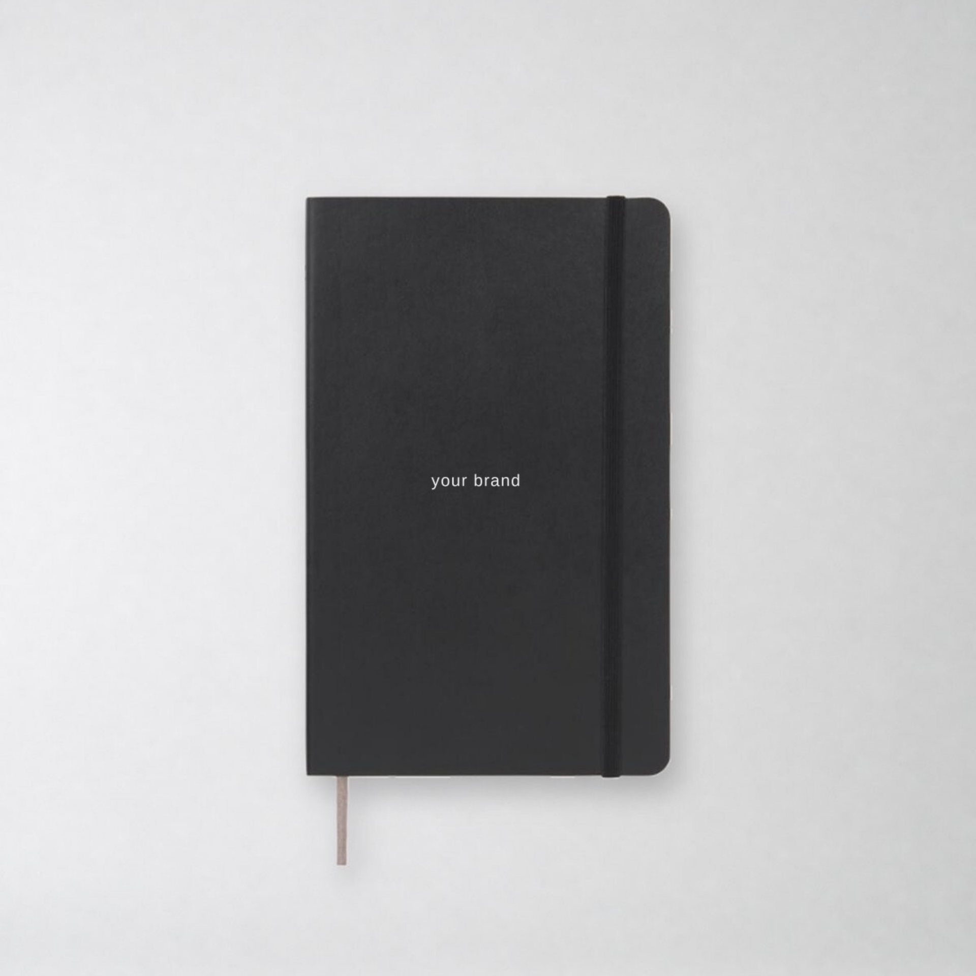 Schrift zwart yourbrand wit zonder cirkel