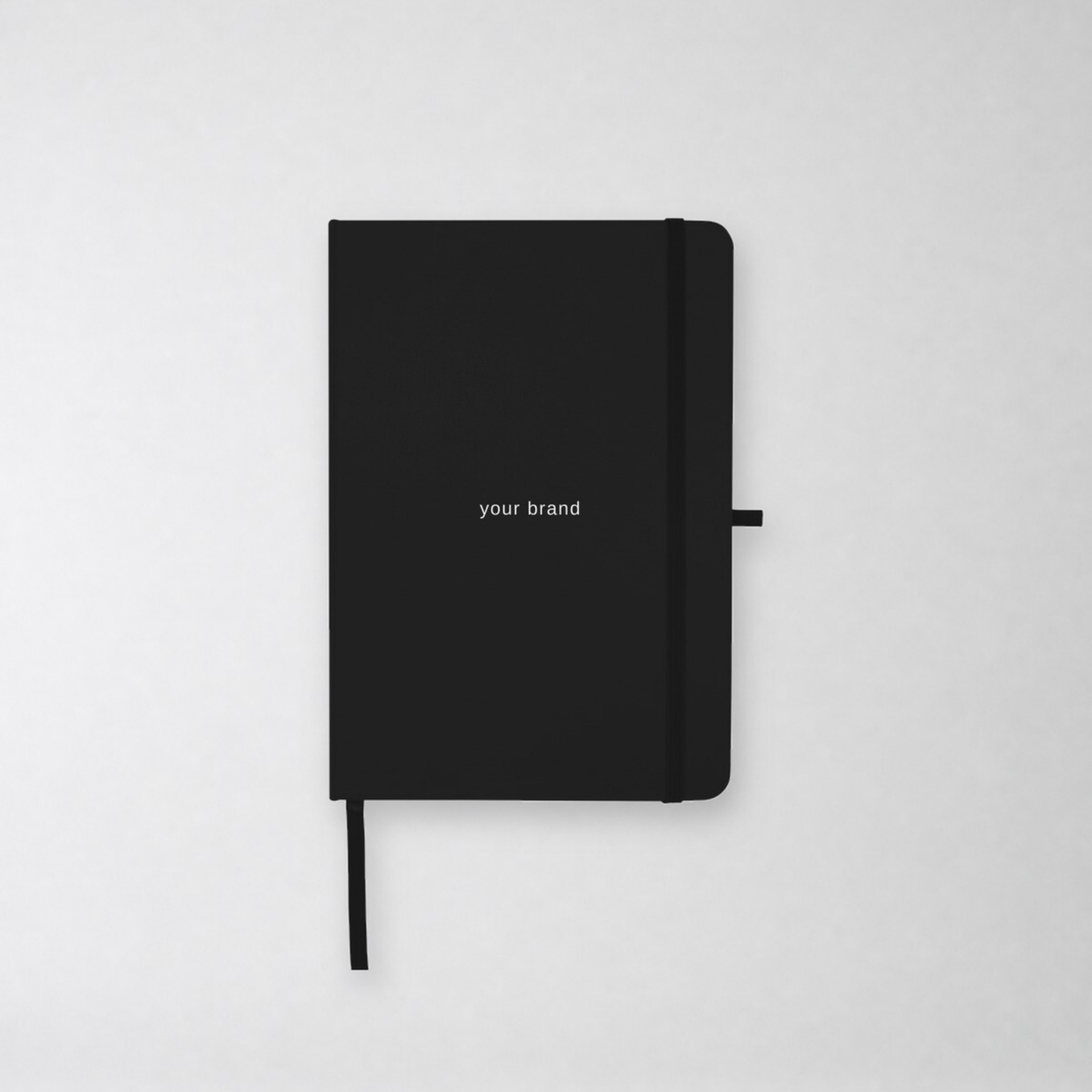 Notitieboek zwart yourbrand